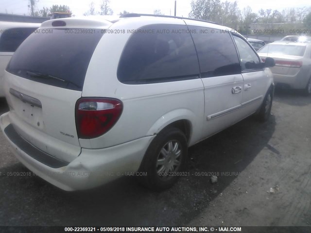 2A4GP54L87R267425 - 2007 CHRYSLER TOWN & COUNTRY TOURING WHITE photo 4