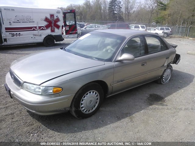 2G4WY52M6W1406972 - 1998 BUICK CENTURY LIMITED GOLD photo 2