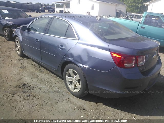 1G11B5SA8DF345256 - 2013 CHEVROLET MALIBU LS 蓝色 照片 3