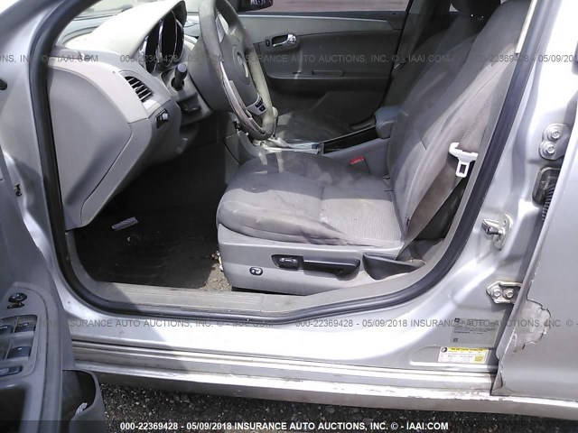 1G1ZA5E01AF230115 - 2010 CHEVROLET MALIBU LS ნაცრისფერი ფოტო 5