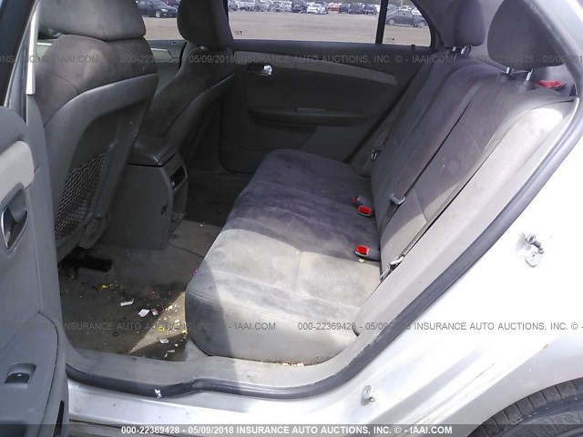 1G1ZA5E01AF230115 - 2010 CHEVROLET MALIBU LS ნაცრისფერი ფოტო 8