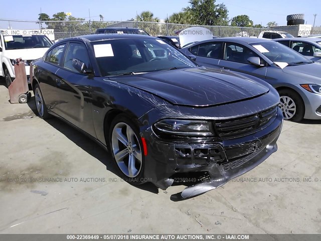 2C3CDXCT0HH571791 - 2017 DODGE CHARGER R/T GRAY photo 6