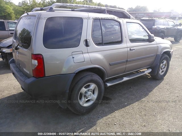 5N1ED28Y33C665859 - 2003 NISSAN XTERRA XE/SE GRAY photo 4