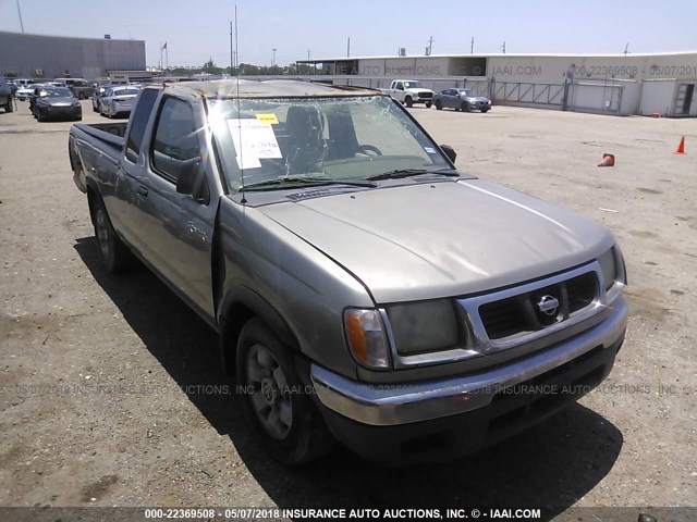 1N6DD26S5YC360169 - 2000 NISSAN FRONTIER KING CAB XE TAN photo 1