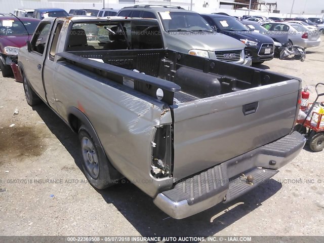 1N6DD26S5YC360169 - 2000 NISSAN FRONTIER KING CAB XE TAN photo 3