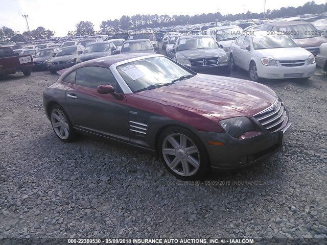 1C3AN69L86X065088 - 2006 CHRYSLER CROSSFIRE LIMITED RED photo 1