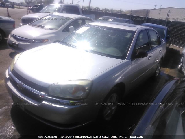 1G1ZT54824F120244 - 2004 CHEVROLET MALIBU LS SILVER photo 2