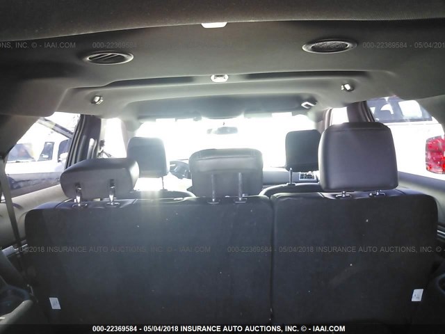 1FM5K7F88JGA04811 - 2018 FORD EXPLORER LIMITED Silber Foto 8