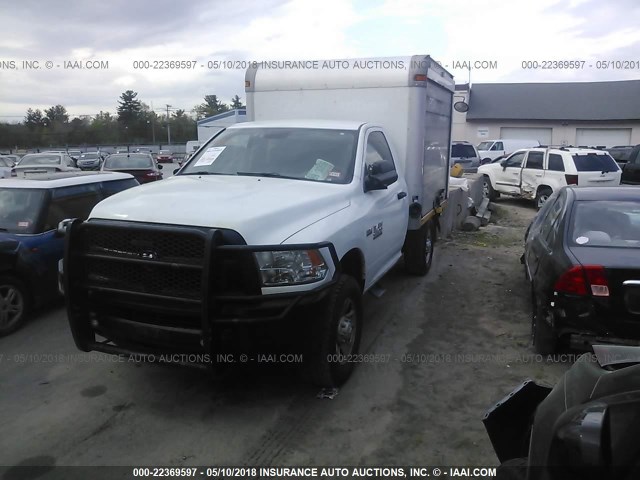 3C7WR5AT4FG705140 - 2015 RAM 2500 ST WHITE photo 2