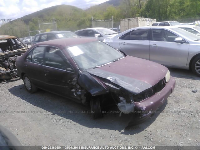 1N4AB41D5VC705153 - 1997 NISSAN SENTRA XE/GXE/GLE/BASE BURGUNDY photo 1