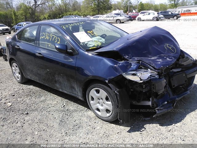 1C3CDFAA5DD198332 - 2013 DODGE DART SE/AERO Dark Blue photo 1