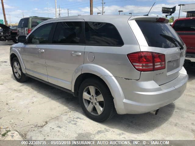 3D4GG57V29T502262 - 2009 DODGE JOURNEY SXT SILVER photo 3