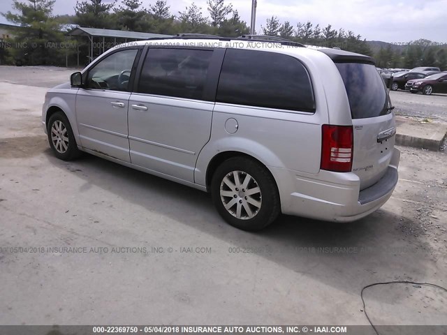 2A8HR54P98R132617 - 2008 CHRYSLER TOWN & COUNTRY TOURING GRAY photo 3
