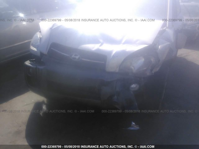 KM8JN12D65U190054 - 2005 HYUNDAI TUCSON GLS/LX GOLD photo 6