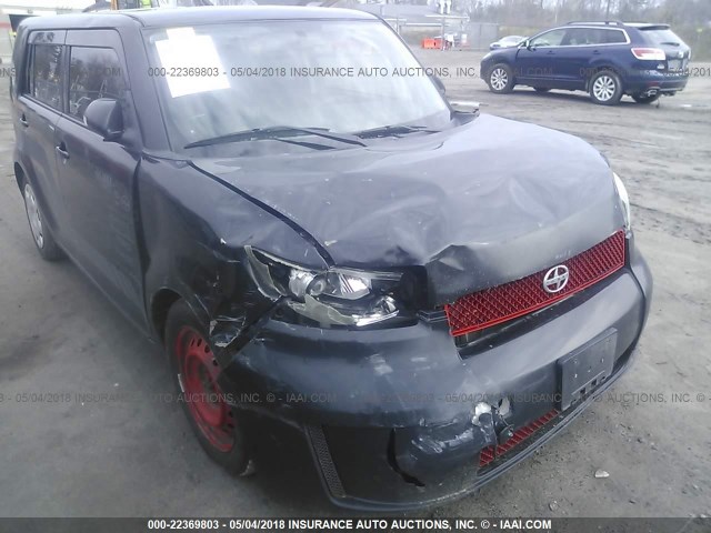 JTLKE50E381001494 - 2008 TOYOTA SCION XB 黑色 照片 6