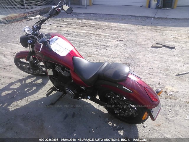 5VPGB36N6G3048142 - 2016 VICTORY MOTORCYCLES VEGAS Կարմիր լուսանկար 3