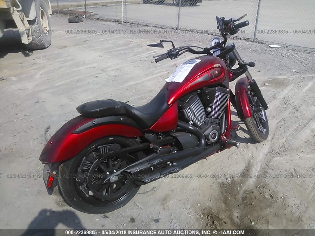 5VPGB36N6G3048142 - 2016 VICTORY MOTORCYCLES VEGAS Կարմիր լուսանկար 4