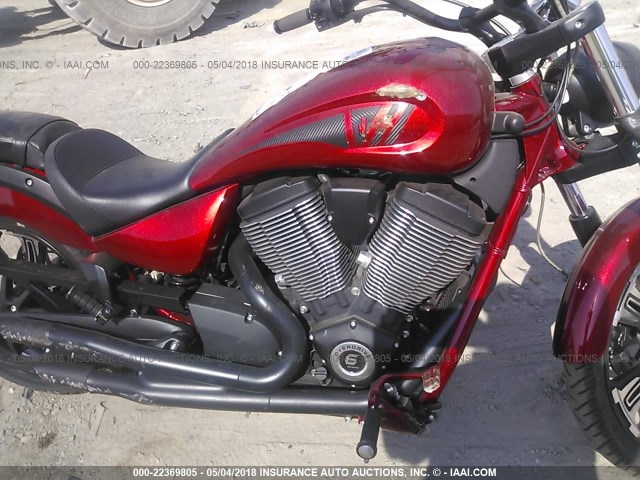 5VPGB36N6G3048142 - 2016 VICTORY MOTORCYCLES VEGAS Կարմիր լուսանկար 8