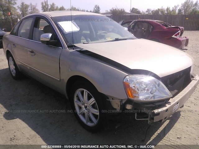 1FAFP28166G104948 - 2006 FORD FIVE HUNDRED LIMITED GOLD photo 1