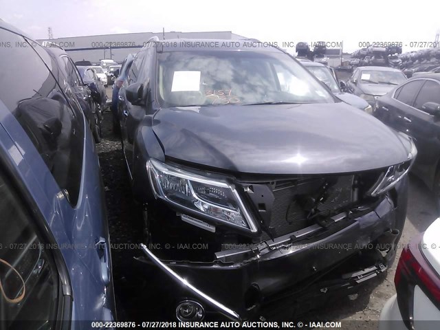 5N1AR2MM8EC645869 - 2014 NISSAN PATHFINDER S/SV/SL/PLATINUM 灰色 照片 1