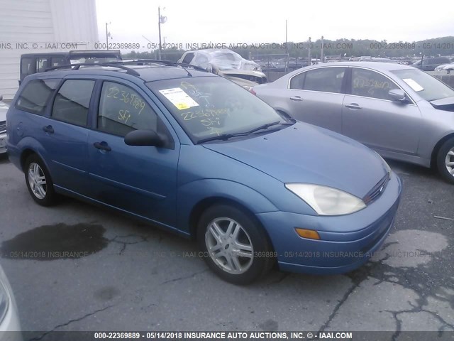 1FAFP36P0YW207210 - 2000 FORD FOCUS SE/SE COMFORT BLUE photo 1