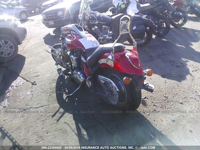 JKAVN2C158A020347 - 2008 KAWASAKI VN900 C RED photo 3