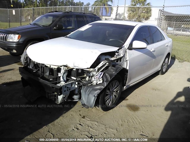 4T4BF1FK5DR285932 - 2013 TOYOTA CAMRY L/SE/LE/XLE 白色 照片 2