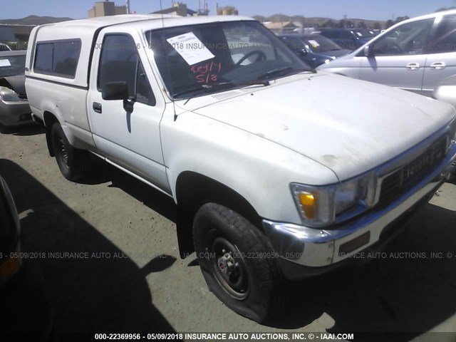 JT4VN02D4K6001062 - 1989 TOYOTA PICKUP 1/2 TON LONG WHEELBASE DLX WHITE photo 6