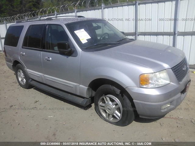 1FMPU15L53LC17991 - 2003 FORD EXPEDITION XLT SILVER photo 1
