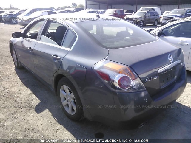 1N4CL21E19C159704 - 2009 NISSAN ALTIMA HYBRID GRAY photo 3