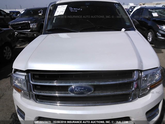 1FMJK1HT5HEA82711 - 2017 FORD EXPEDITION EL XLT/EL KING RANCH WHITE photo 10