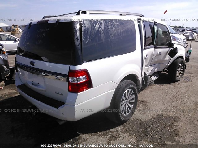 1FMJK1HT5HEA82711 - 2017 FORD EXPEDITION EL XLT/EL KING RANCH WHITE photo 4