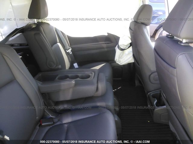 5FNRL6H94JB025068 - 2018 HONDA ODYSSEY ELITE Gris foto 8