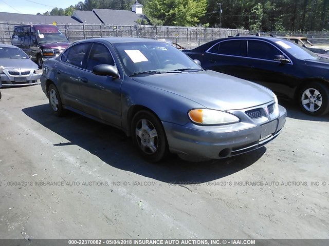 1G2NE52F45M253901 - 2005 PONTIAC GRAND AM SE GRAY photo 1