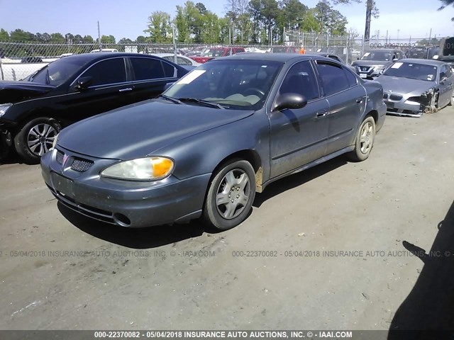 1G2NE52F45M253901 - 2005 PONTIAC GRAND AM SE GRAY photo 2