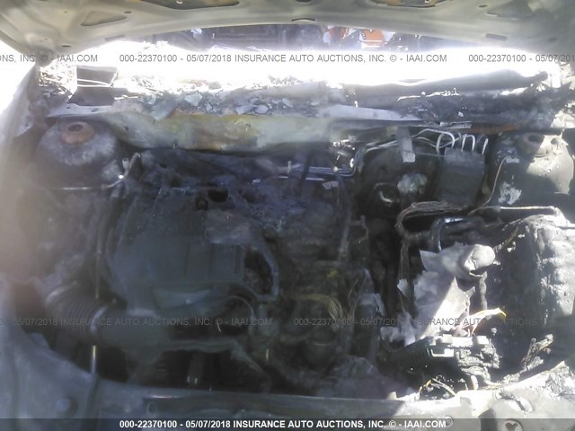 1G1ZB5E11BF203391 - 2011 CHEVROLET MALIBU LS 灰色 照片 10