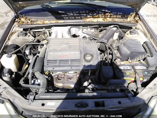 4T1BF28B44U356518 - 2004 TOYOTA AVALON XL/XLS TAN photo 10