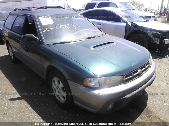 4S3BG685XX6653255 - 1999 SUBARU LEGACY OUTBACK/SSV/LIMITED/30TH მწვანე ფოტო 6