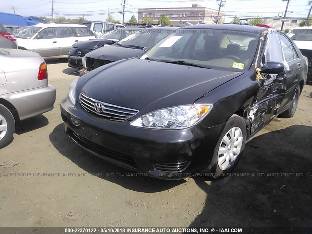 4T1BE32K96U722350 - 2006 TOYOTA CAMRY LE/XLE/SE შავი ფოტო 2