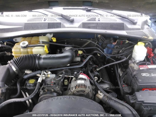 1J4GL48K54W168779 - 2004 JEEP LIBERTY SPORT 蓝色 照片 10