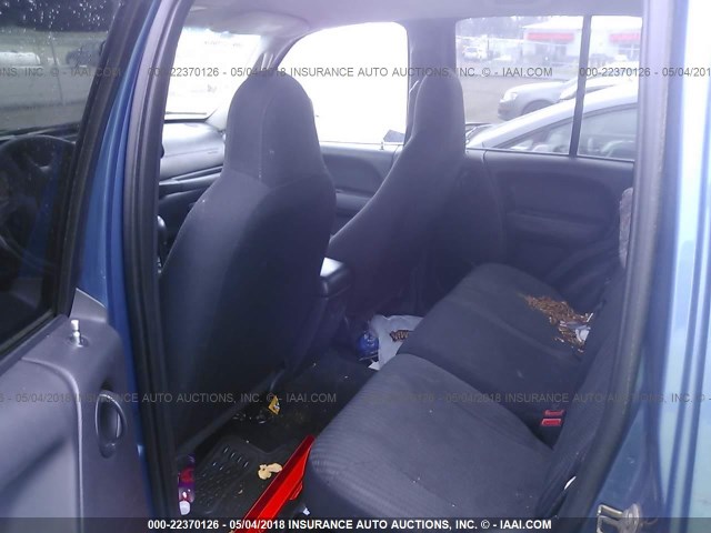 1J4GL48K54W168779 - 2004 JEEP LIBERTY SPORT 蓝色 照片 8