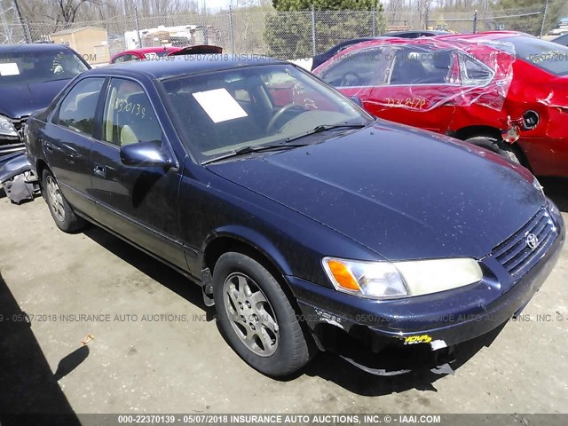 4T1BF22K0XU076625 - 1999 TOYOTA CAMRY LE/XLE BLUE photo 1
