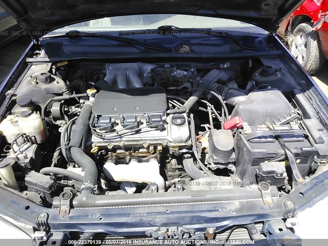 4T1BF22K0XU076625 - 1999 TOYOTA CAMRY LE/XLE BLUE photo 10