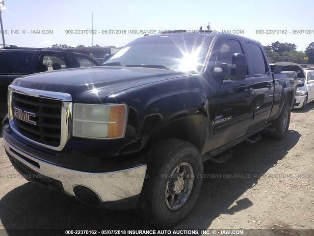 1GTHK23638F167843 - 2008 GMC SIERRA K2500 HEAVY DUTY BLACK photo 2