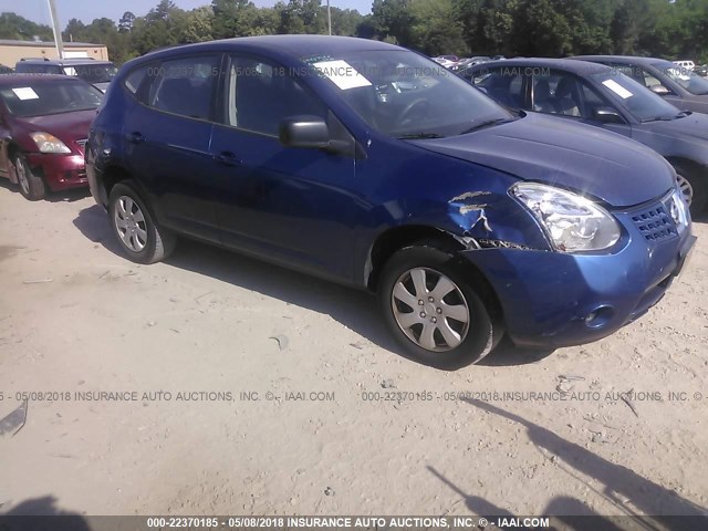 JN8AS58T79W053397 - 2009 NISSAN ROGUE S/SL BLUE photo 1