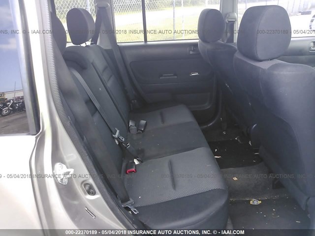 JTLKT324464065361 - 2006 TOYOTA SCION XB BEIGE photo 8