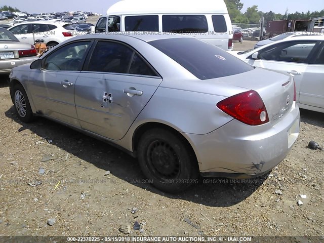 1G2ZF58B174230338 - 2007 PONTIAC G6 VALUE LEADER/BASE SILVER photo 3