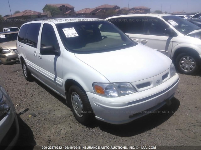 1GHDX03E0YD103213 - 2000 OLDSMOBILE SILHOUETTE WHITE photo 1