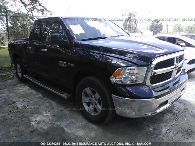 1C6RR6GT3JS173539 - 2018 RAM 1500 SLT BLACK photo 1