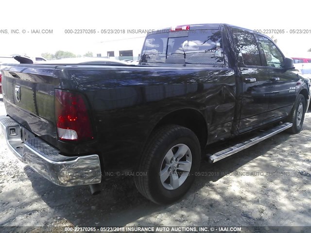 1C6RR6GT3JS173539 - 2018 RAM 1500 SLT BLACK photo 6